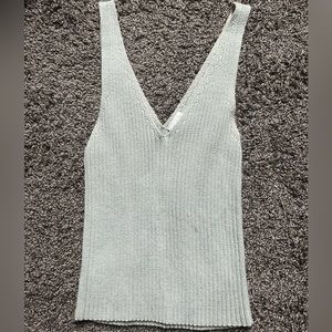 light green tank top